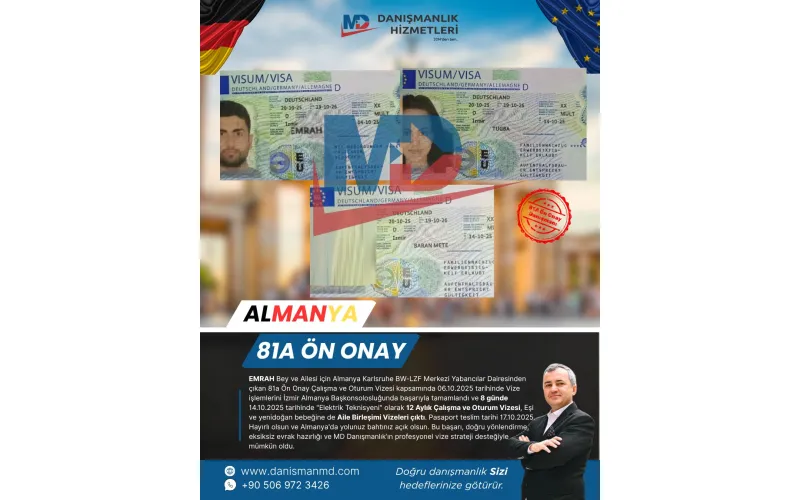 Almanya da Diploma Denklik ve Vize İşlemleri - MD Danışmanlık Hizmetleri Antalya