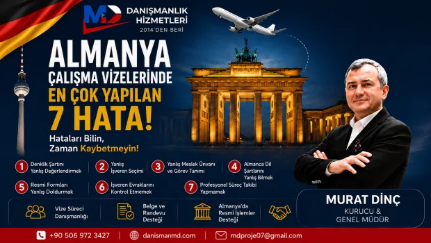 Almanya da Diploma Denklik ve Vize İşlemleri - MD Danışmanlık Hizmetleri Antalya