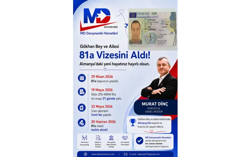 Almanya da Diploma Denklik ve Vize İşlemleri - MD Danışmanlık Hizmetleri Antalya